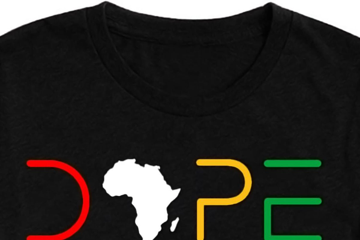 SUWATOIN Womens Black Pride Shirts Black History Month T-Shirt Juneteenth Tee African American Melanin Short Sleeve