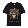 Halloween Shirts Halloween t Shirts for Women Skeleton Cotton tee