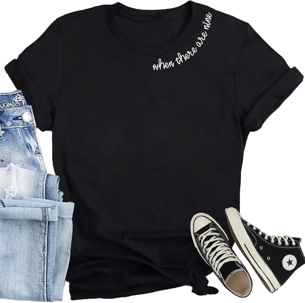 RBG Ruth Bader Ginsburg Shirts Women Equality Human Rights T-Shirt Women Belong in All Places Tee Tops