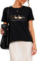 Happy Halloweenie Dachshund Shirt Pumpkin Season Funny Halloween T-Shirt