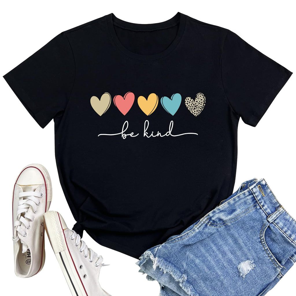 LOOKFACE Women Graphic T Shirts Cute Soft Tees