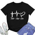 BLACKMYTH Graphic T-Shirts for Women Faith Shirts for Women