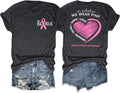 MYHALF Womens Breast Cancer Awareness Shirt: Pink Ribbon Tshirt in Outdoor I Wear Pink Tee - Cancer Care Positive Tops