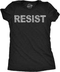 Resist Political Tees Protest Rebel Rally T Shirts for Women