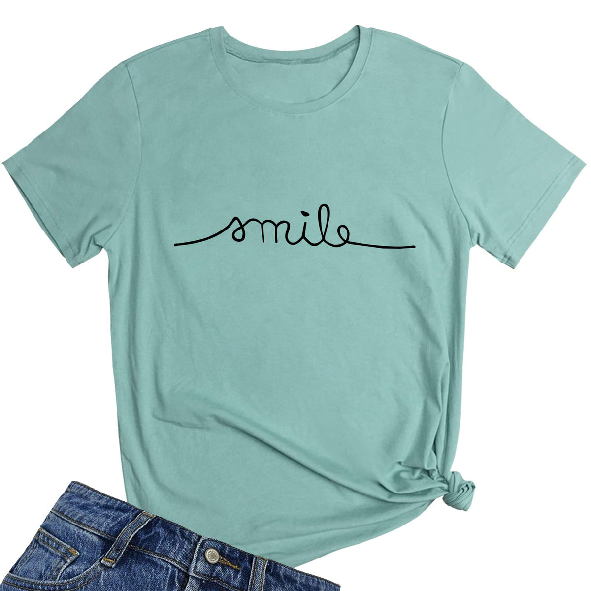 YITAN Women Graphic Cute Tee Funny T Shirts