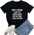 BLACKOO Women There's Nothing Funny Tshirts Graphic Cute Tees