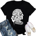 Womens RBG Shirt Ruth Bader Ginsburg Speak Your Mind Inspirational Tee