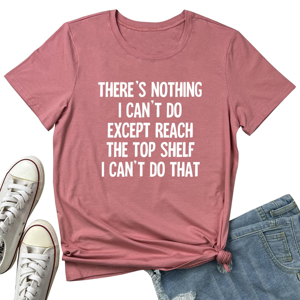 BLACKOO Women There's Nothing Funny Tshirts Graphic Cute Tees