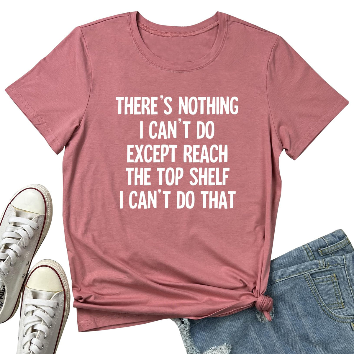 BLACKOO Women There's Nothing Funny Tshirts Graphic Cute Tees