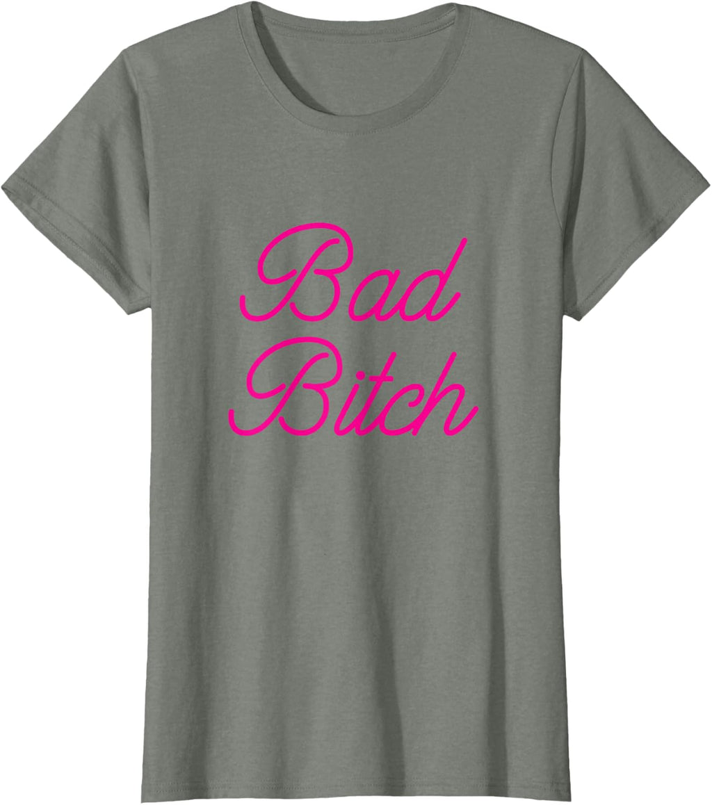 Bad Bitch Club Feminist Shirt Women Girls Bitches Gift Idea T-Shirt