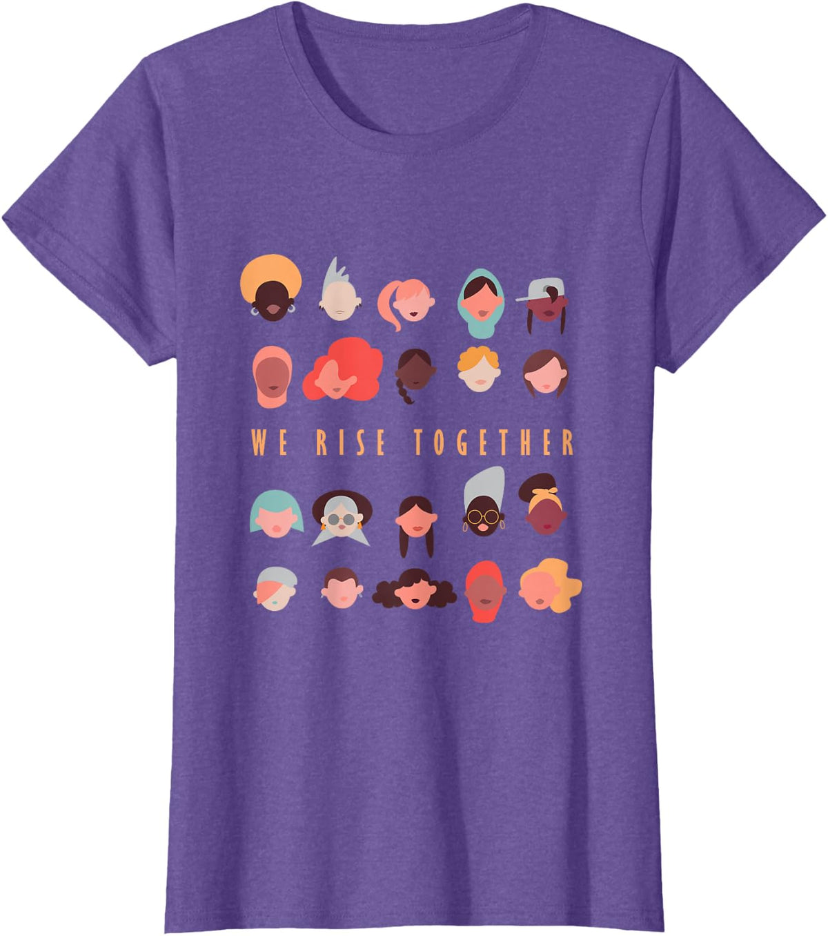 We Rise Together, International Women's Day T-Shirt