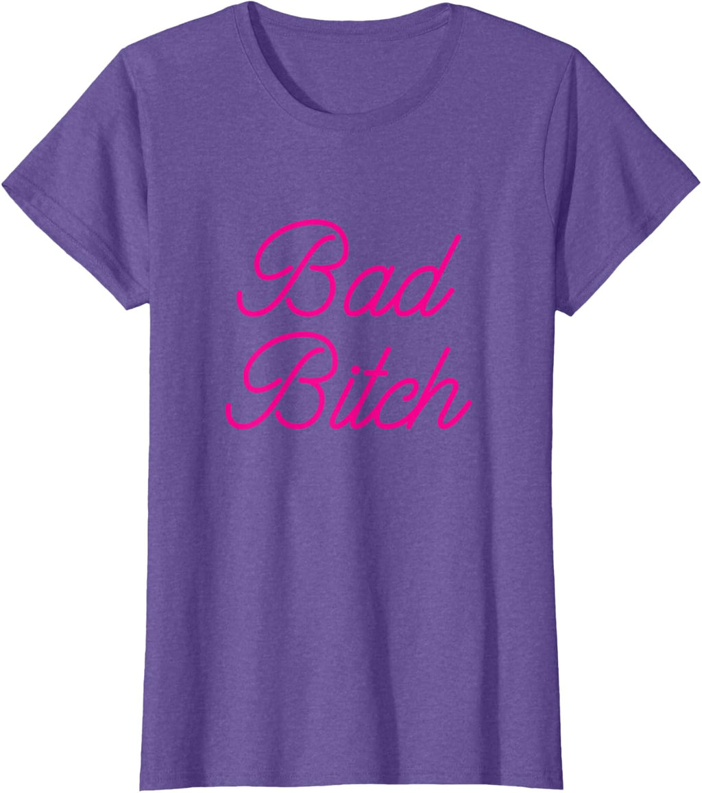 Bad Bitch Club Feminist Shirt Women Girls Bitches Gift Idea T-Shirt