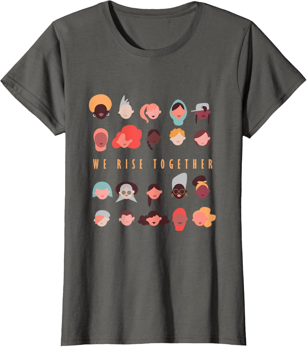 We Rise Together, International Women's Day T-Shirt