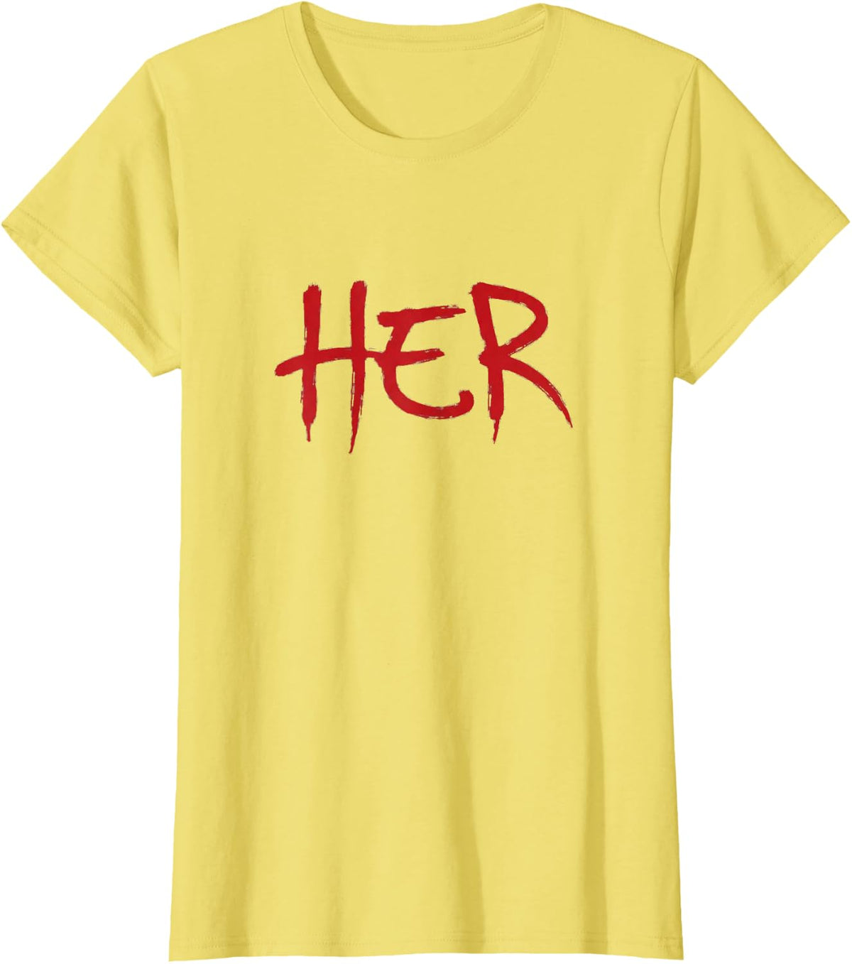 Bold Red Graphic Empowerment Design Women Minimalist Style T-Shirt