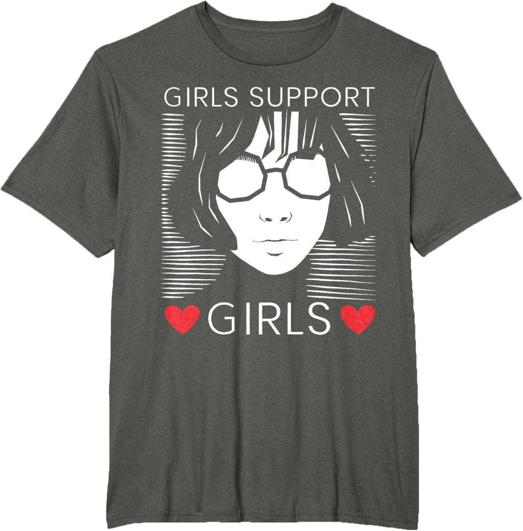 Girls Support Girls Feminist Feminism Women Empowerment T-Shirt