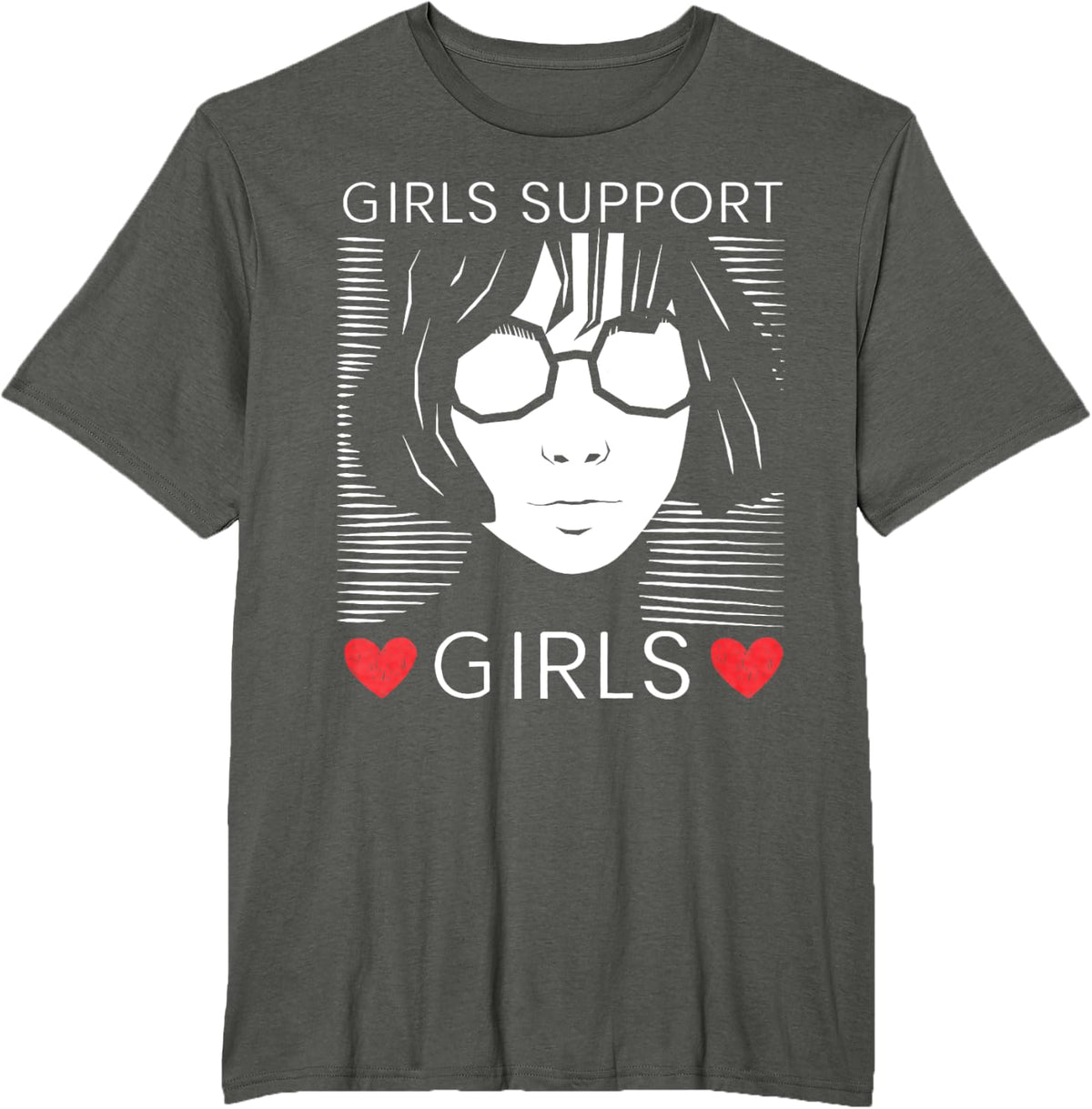 Girls Support Girls Feminist Feminism Women Empowerment T-Shirt