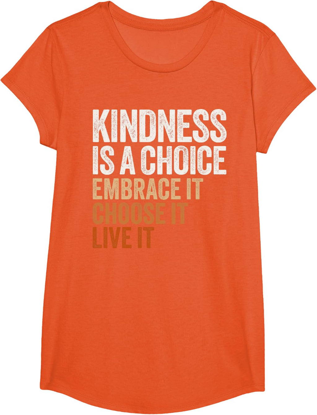Positive Message Retro Kindness Vintage Motivational Quote T-Shirt
