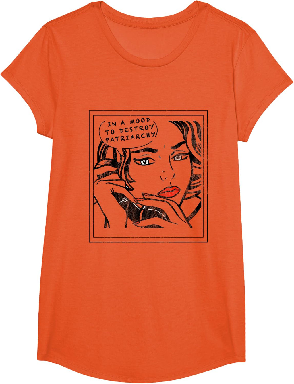 in a Mood to Destroy Patriarchy Feminist Women Rights T-Shirt