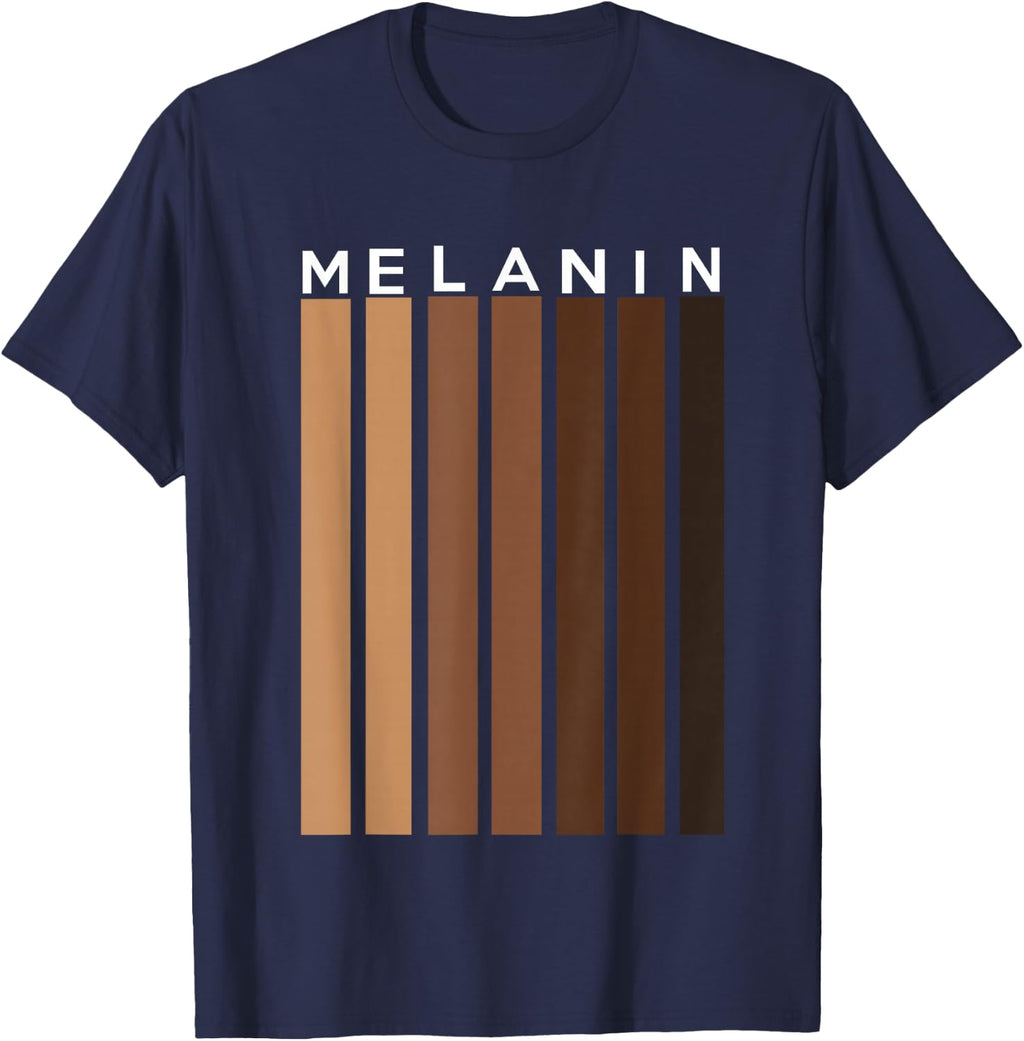 Black Pride Melanin Shirt for Women Men Afro Queens Kings T-Shirt