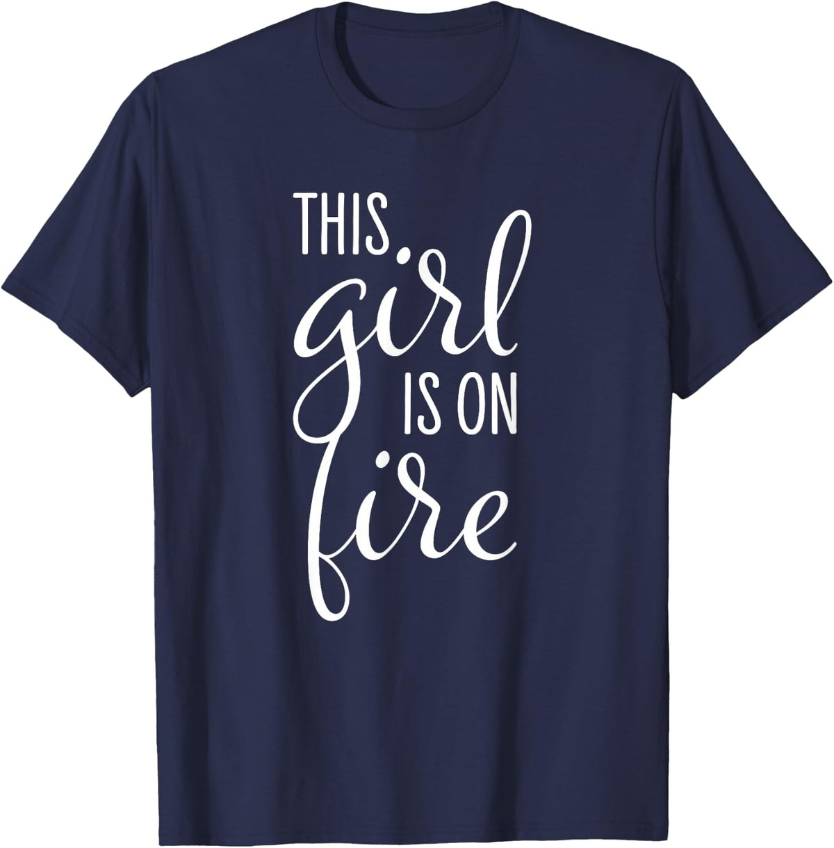 This Girl is On Fire - Emancipation Women Power T-Shirt