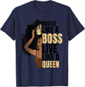 Hustle Like A Boss Live Like A Queen Empowerment T-Shirt
