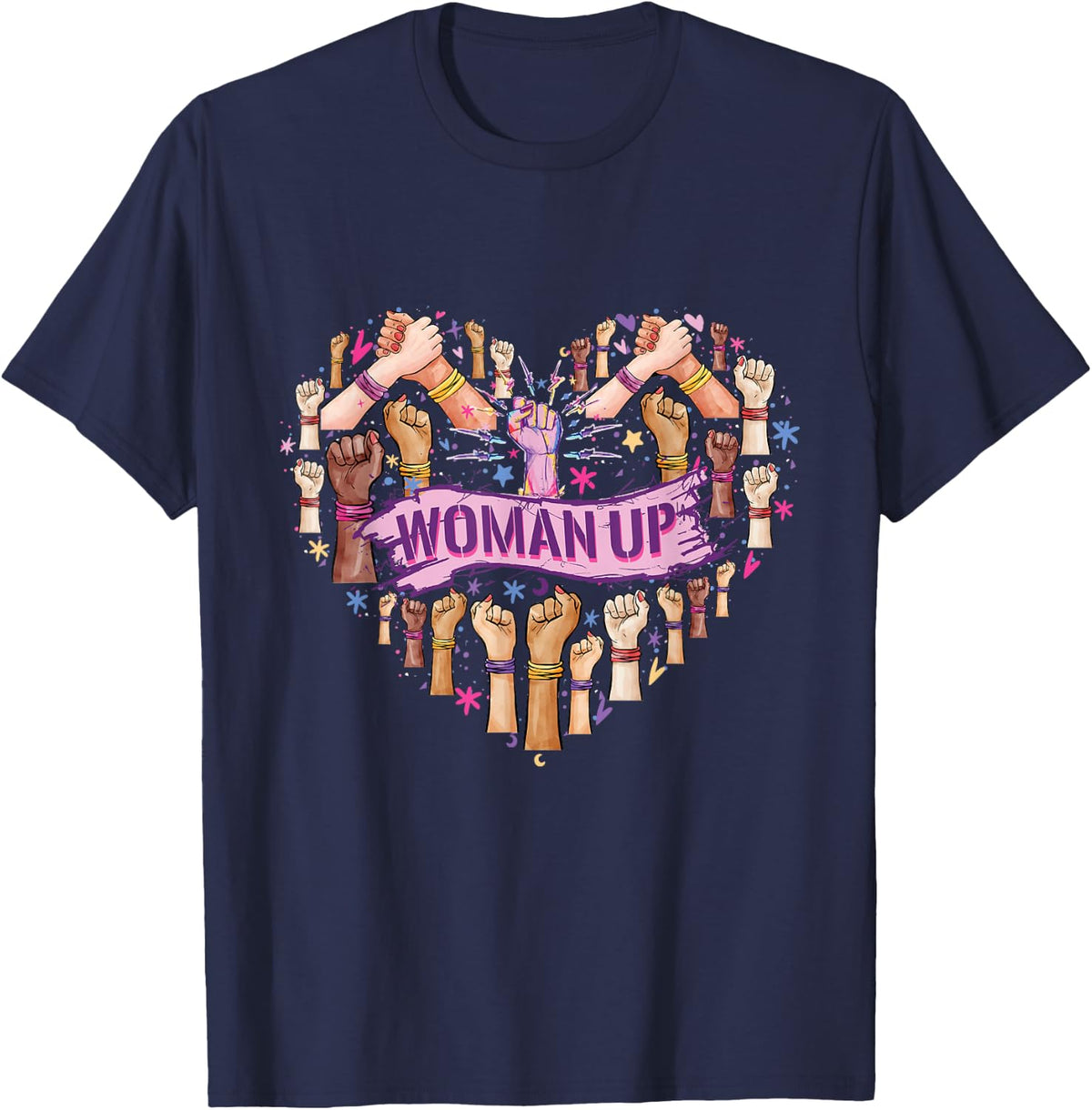 Feminism Feminist Strong Women Empowerment Feminist Heart up T-Shirt