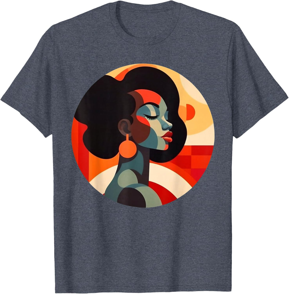 Afrocentric apparel African American designs Black Women T-Shirt