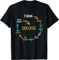 Motivational Quote Motivation Success Inspiration Mindset T-Shirt Small