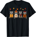 Raccoon Fall Autumn Season Pumpkin Racoon T-Shirt
