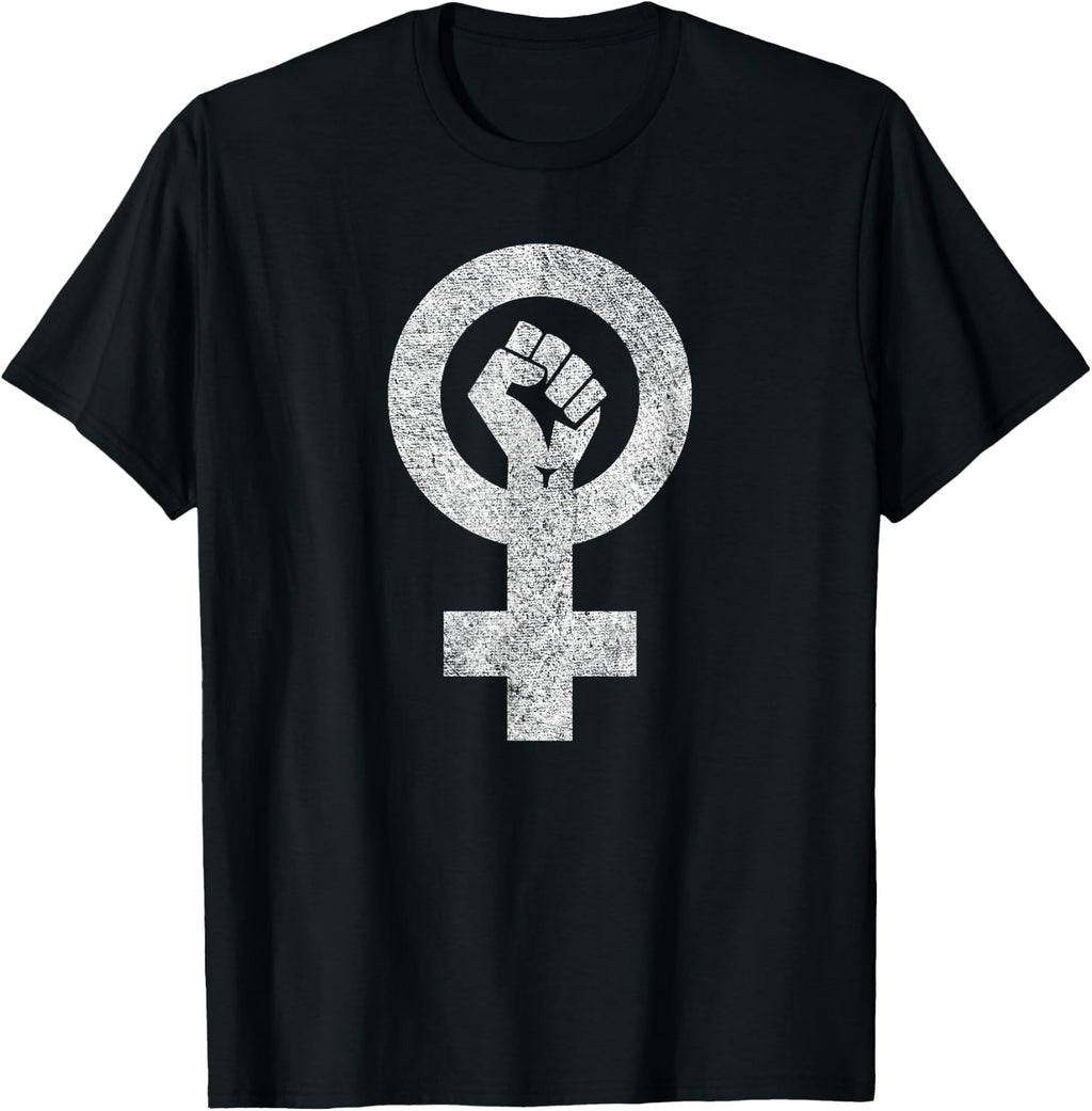 Feminism Symbol Women's Rights Girl Power Gender Equality T-Shirt