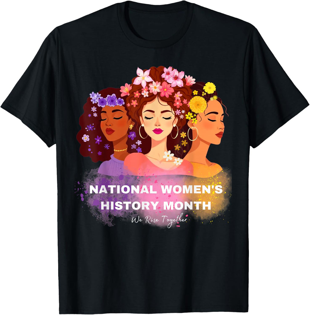 Feminist National Women's History Month 2025 Embrace Equity T-Shirt