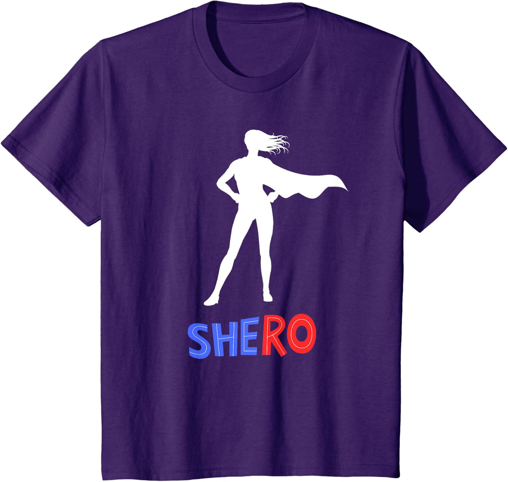 Shero - Empowering Female Superhero for Strong Women T-Shirt