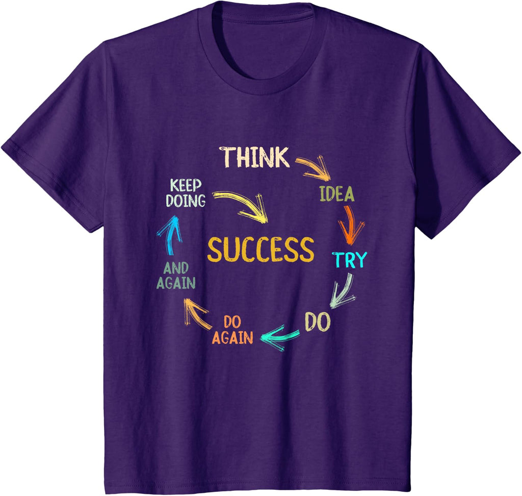 Motivational Quote Motivation Success Inspiration Mindset T-Shirt Small