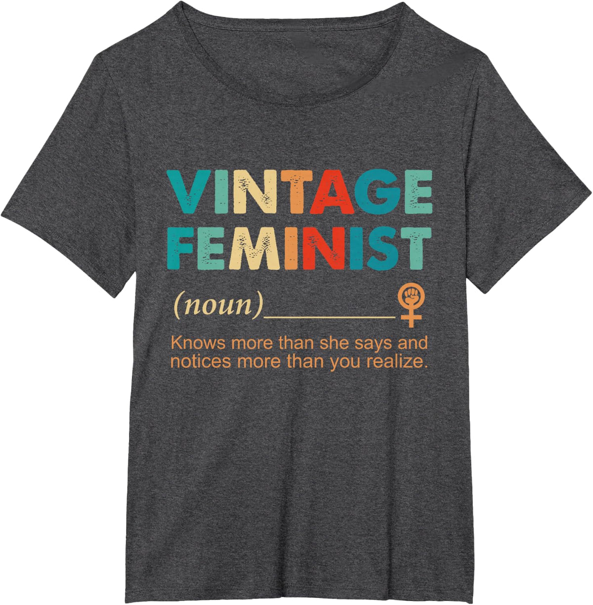 Vintage Feminist Definition Women Empowerment Inspiring T-Shirt