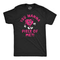 Mens Funny T Shirts You Wanna Piece Of Me Sarcastic Valentines Day Tee Graphic Tees